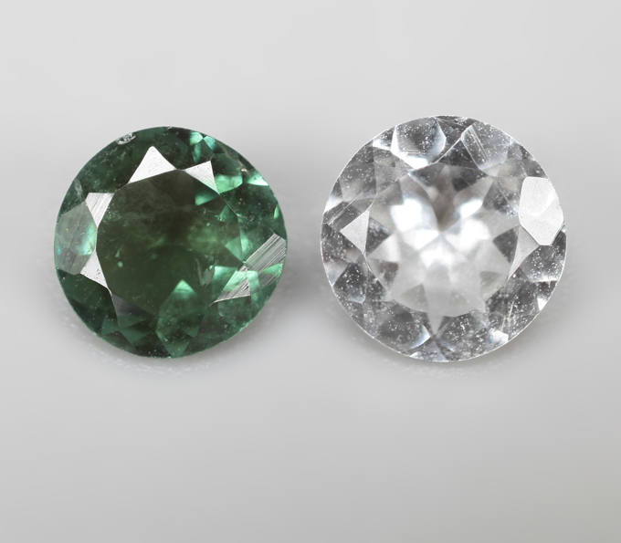 Пара турмалинов 1,29 карата