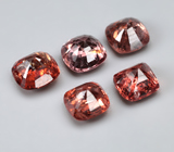 Набор из 5 шпинелей 5,4 карата