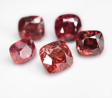 Крупный набор из 5 шпинелей 7,55 карата