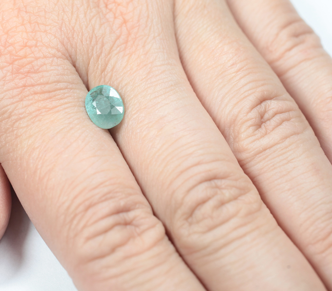 Редкий медьсодержащий турмалин 1,96 карата