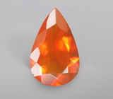 Мексиканский ограненный «огненный» опал 1,39 карата